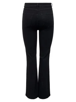 ONLLUNA Hög midja Utsvängd passform Jeans