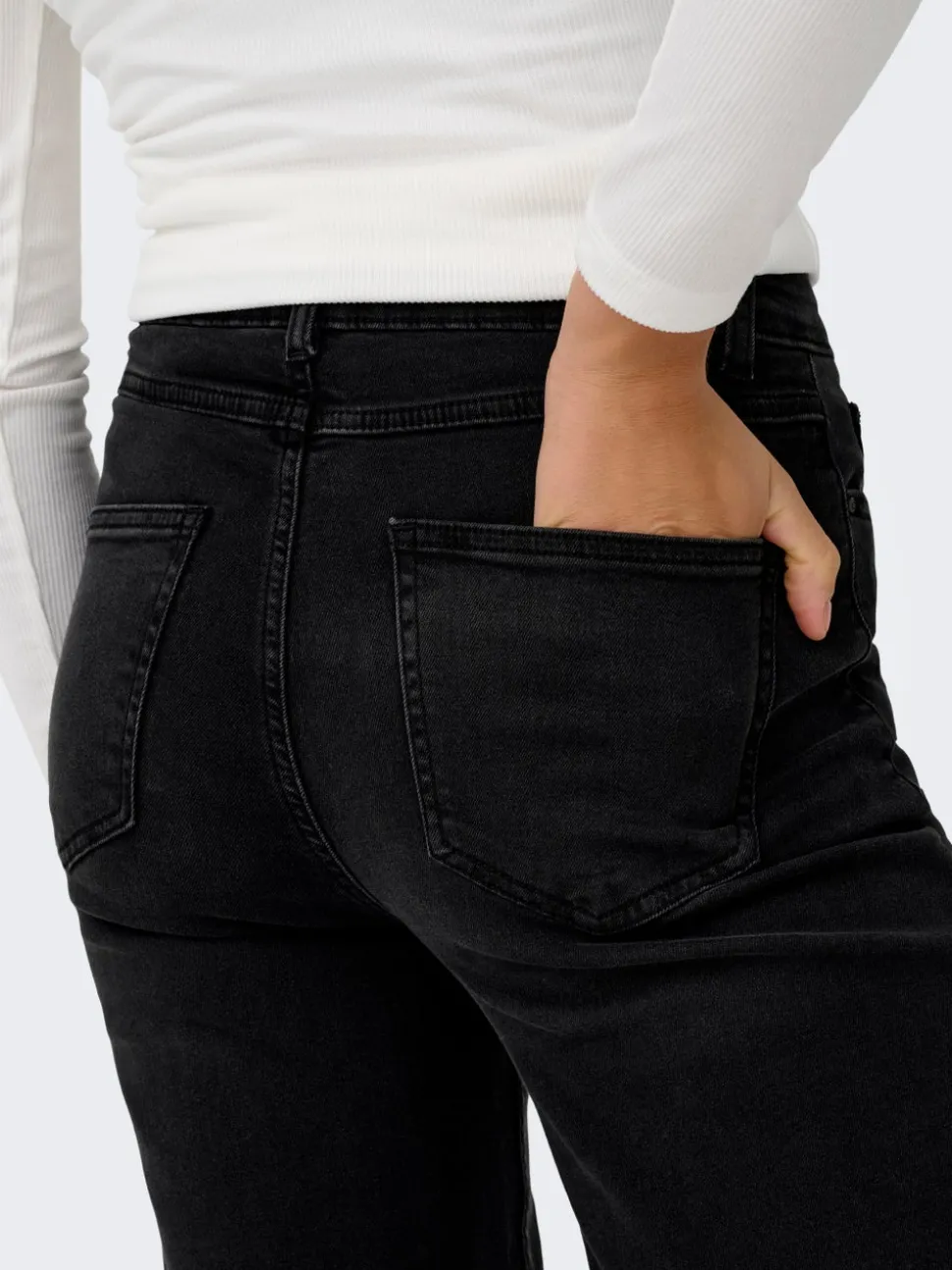 ONLLUNA Hög midja Vida ben Jeans