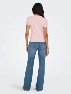ONLLUNA Stickad T-shirt
