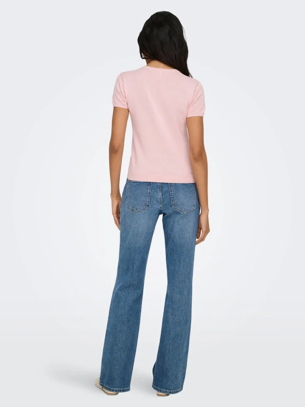 ONLLUNA Stickad T-shirt