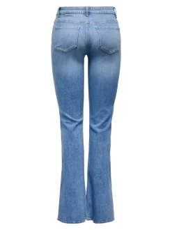 ONLLUSH Medelhög midja Utsvängd retropassform Jeans