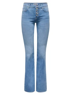 ONLLUSH Superlåg midja Utsvängd retropassform Jeans