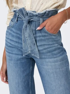 ONLMADDIE Hög midja Vida ben Jeans