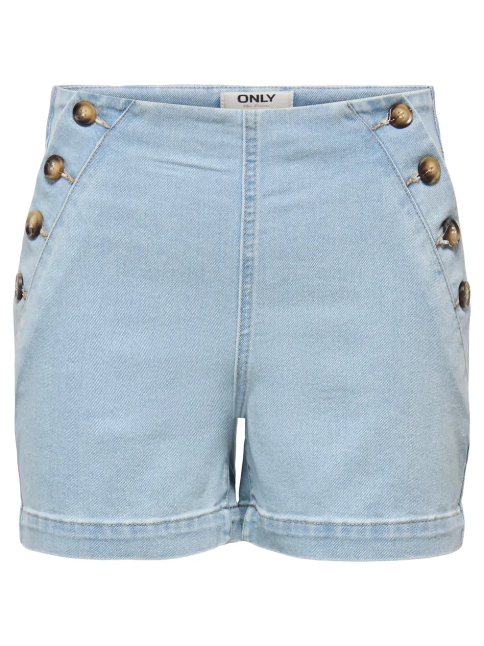 ONLMADELINE Hög midja Normal passform Denimshorts