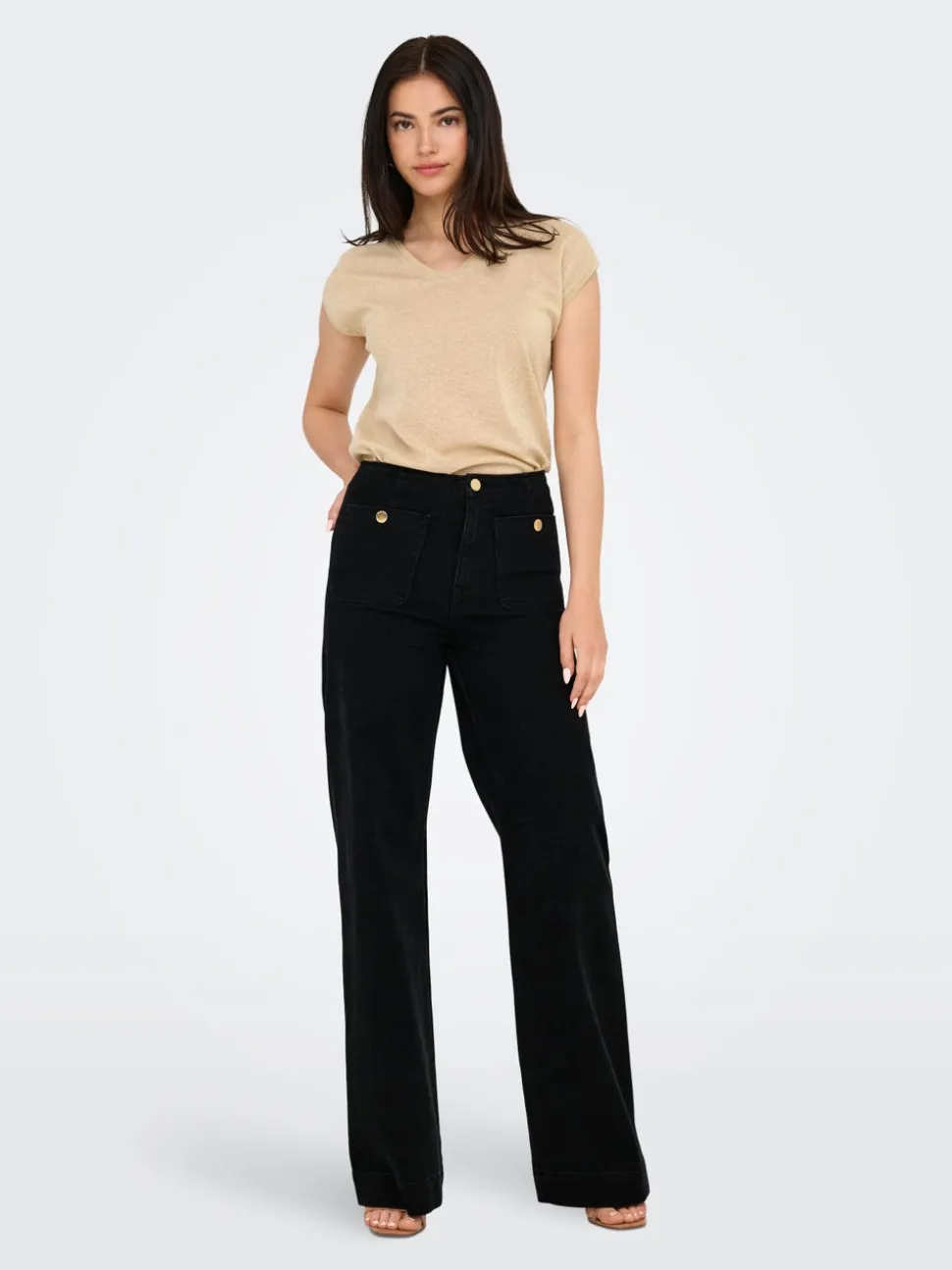 ONLMADELINE Hög midja Vida ben Jeans
