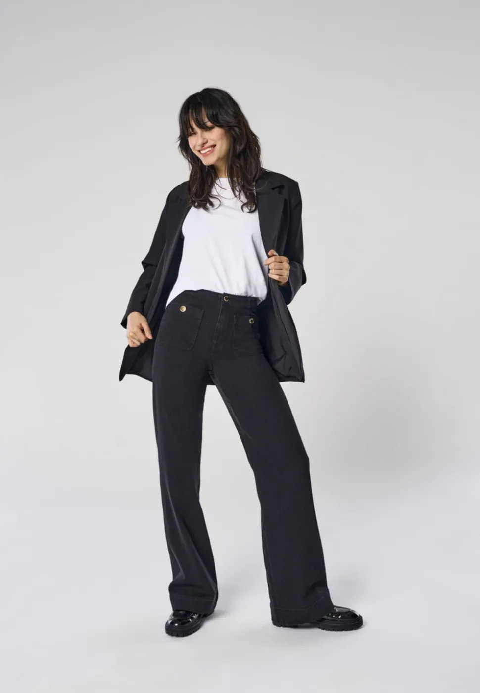 ONLMADELINE Hög midja Vida ben Jeans