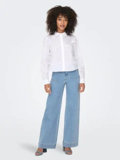ONLMADELINE Hög midja Vida ben Jeans