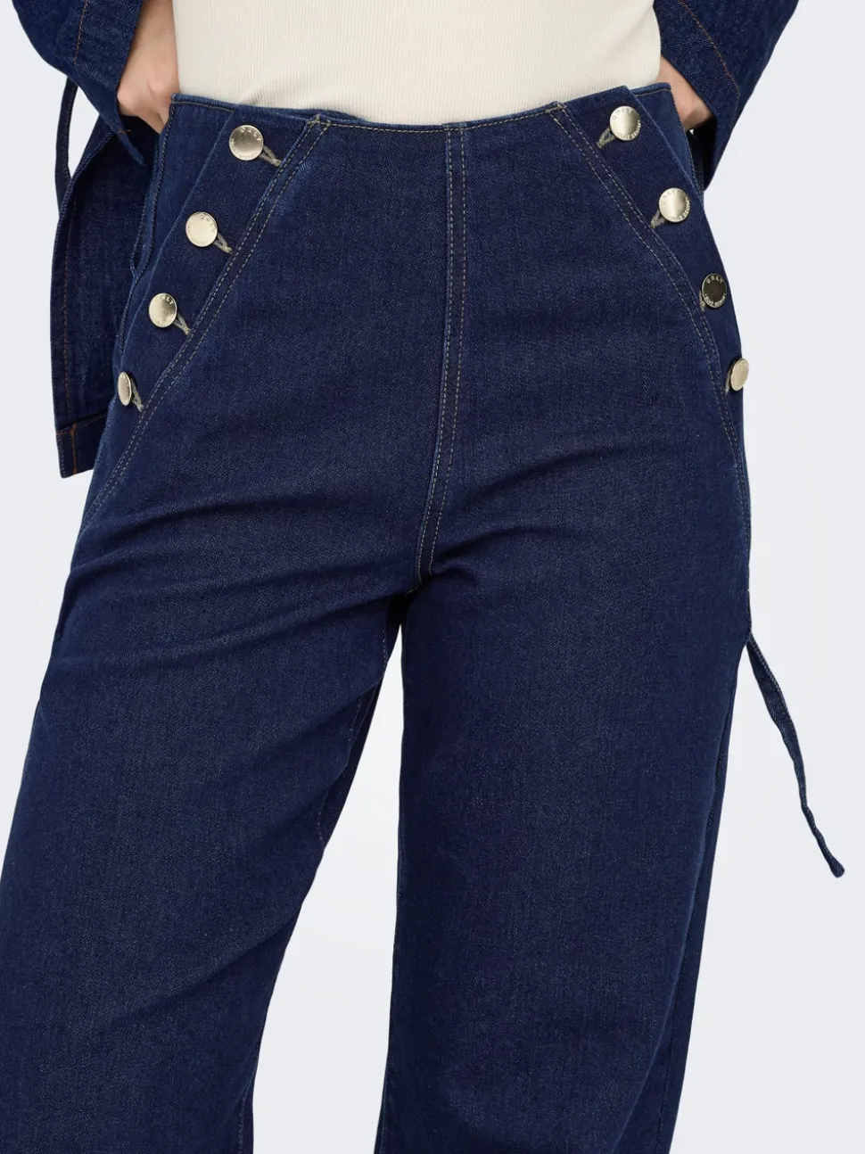 ONLMADELINE Hög midja Vida ben Jeans
