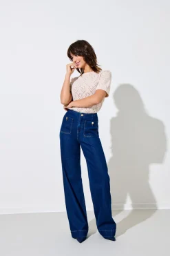 ONLMADELINE Hög midja Vida ben Jeans