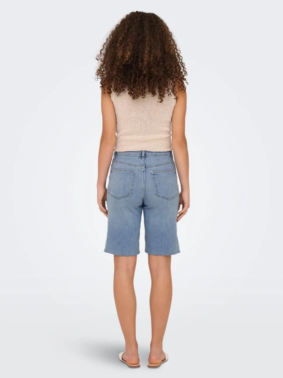 ONLMADISON Hög midja Normal passform Denimshorts