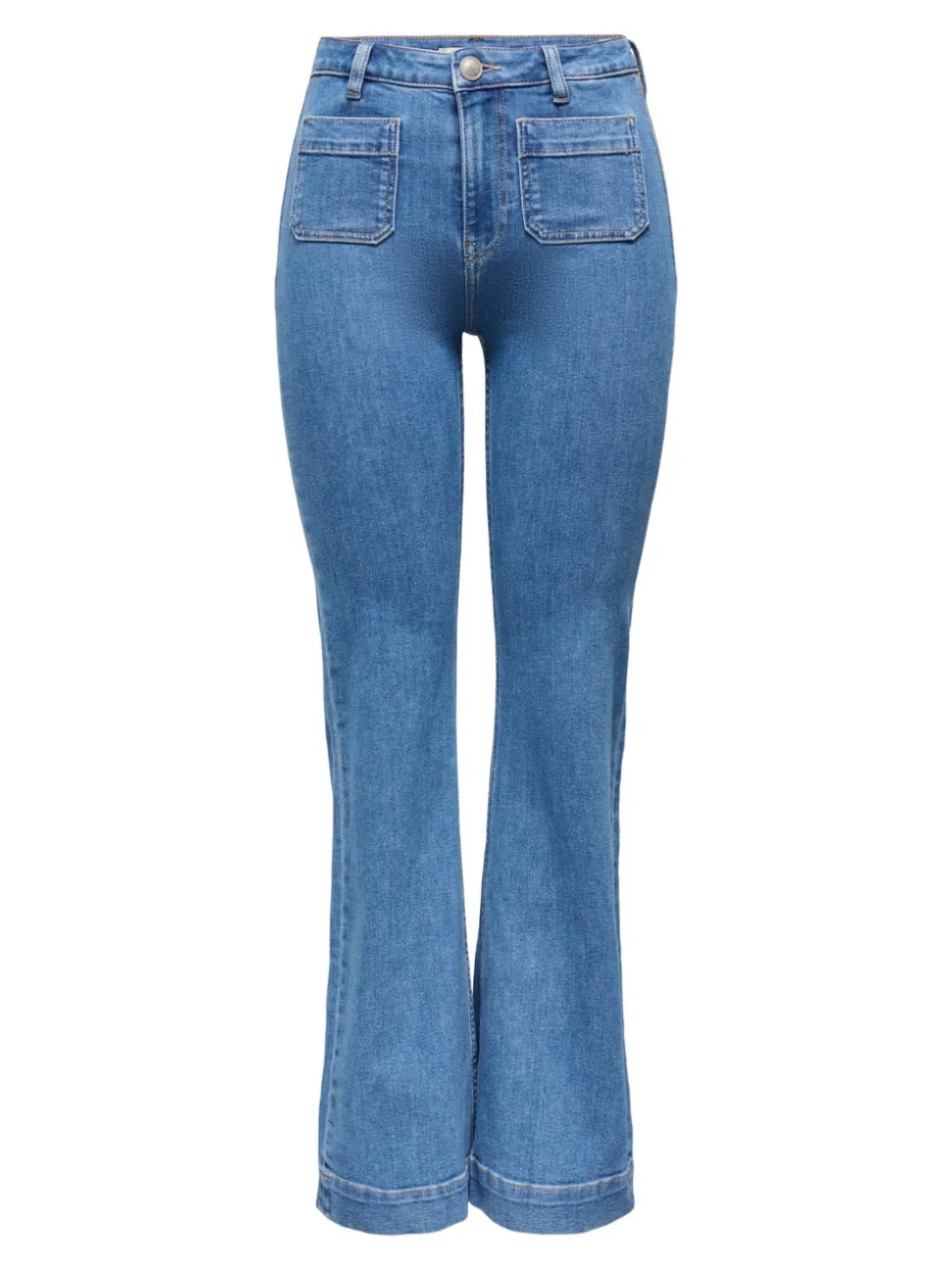 ONLMADISON Hög midja Utsvängd passform Jeans