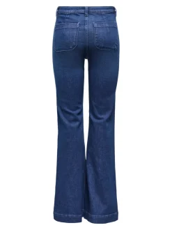 ONLMADISON Hög midja Utsvängd passform Jeans