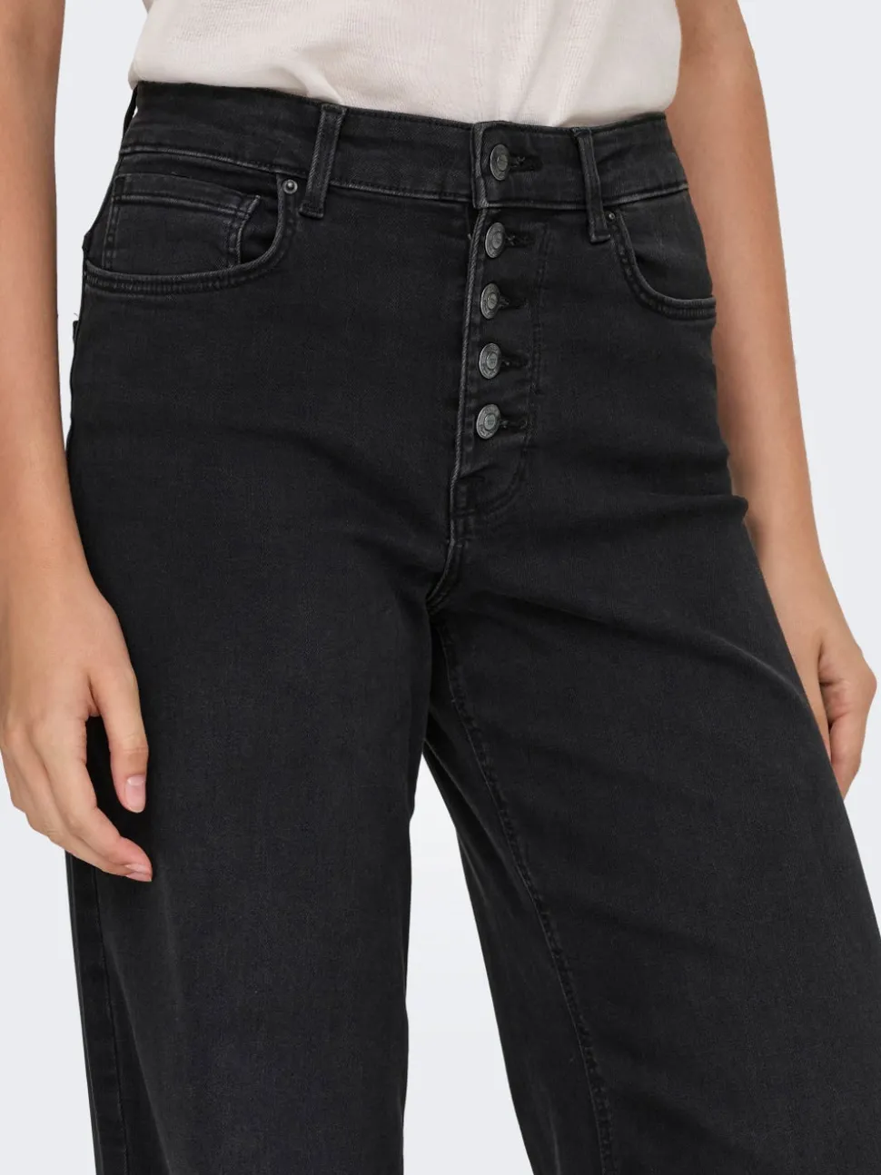 ONLMADISON Hög midja Vida ben Jeans