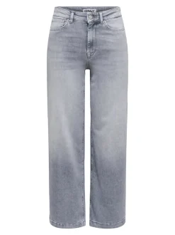 ONLMADISON Hög midja Vida ben Beskuren Jeans