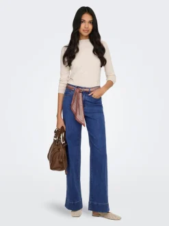 ONLMADISON Hög midja Vida ben Jeans
