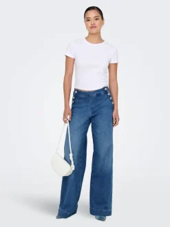 ONLMADISON Hög midja Vida ben Jeans