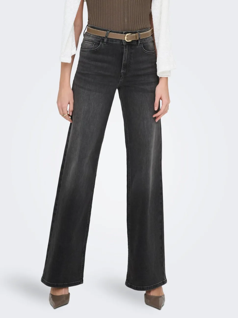 ONLMADISON Hög midja Vida ben Jeans