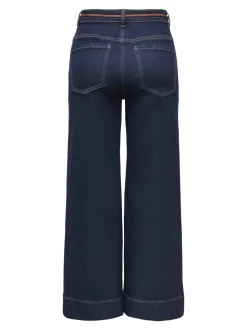 ONLMADISON Hög midja Vida ben Beskuren Jeans