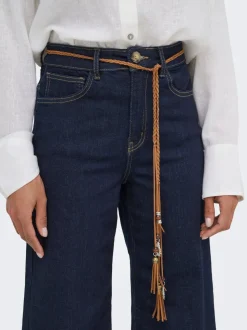 ONLMADISON Hög midja Vida ben Beskuren Jeans