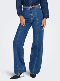 ONLMADISON Hög midja Vida ben Jeans