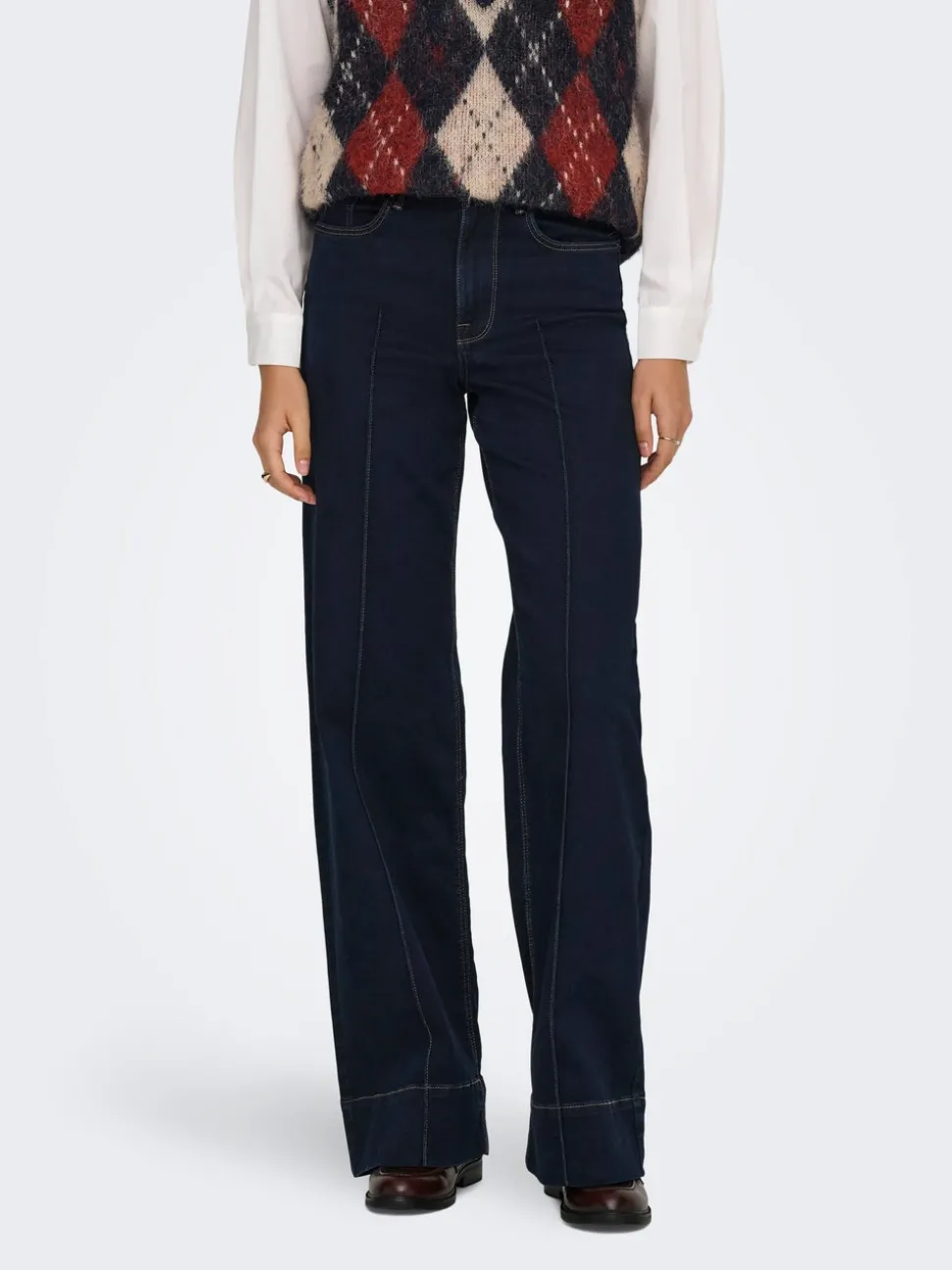 ONLMADISON Hög midja Vida ben Jeans