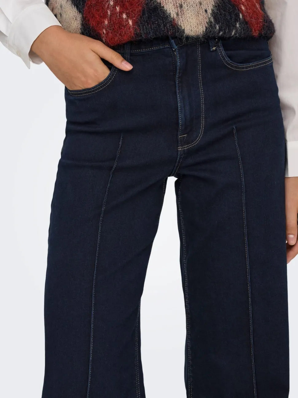 ONLMADISON Hög midja Vida ben Jeans