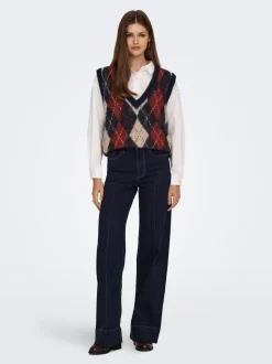 ONLMADISON Hög midja Vida ben Jeans
