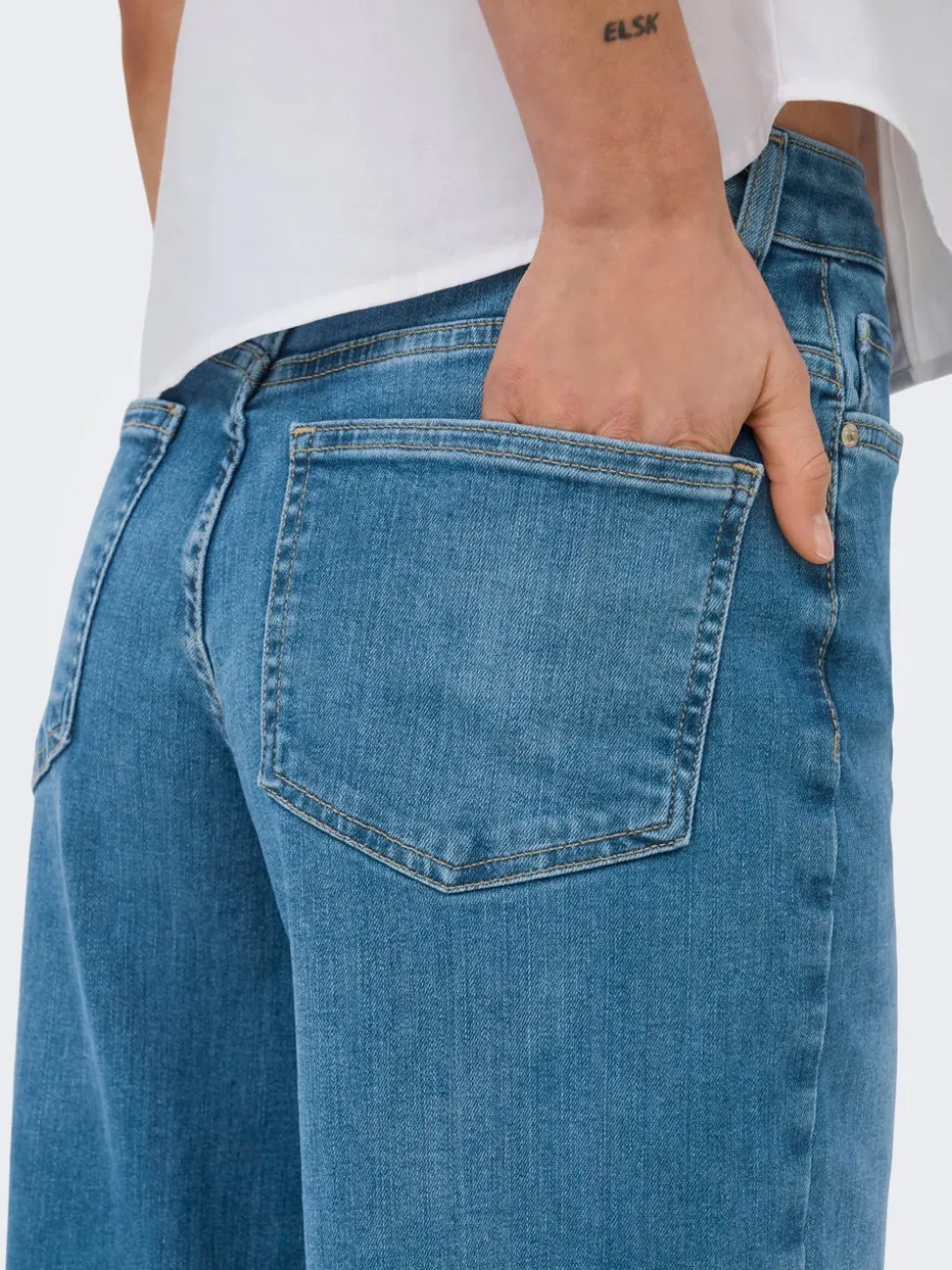 ONLMADISON Hög midja Vida ben Jeans