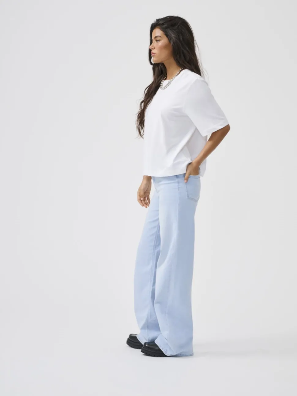 ONLMADISON Hög midja Vida ben Jeans