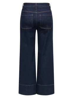 ONLMADISON Hög midja Vida ben Beskuren Jeans