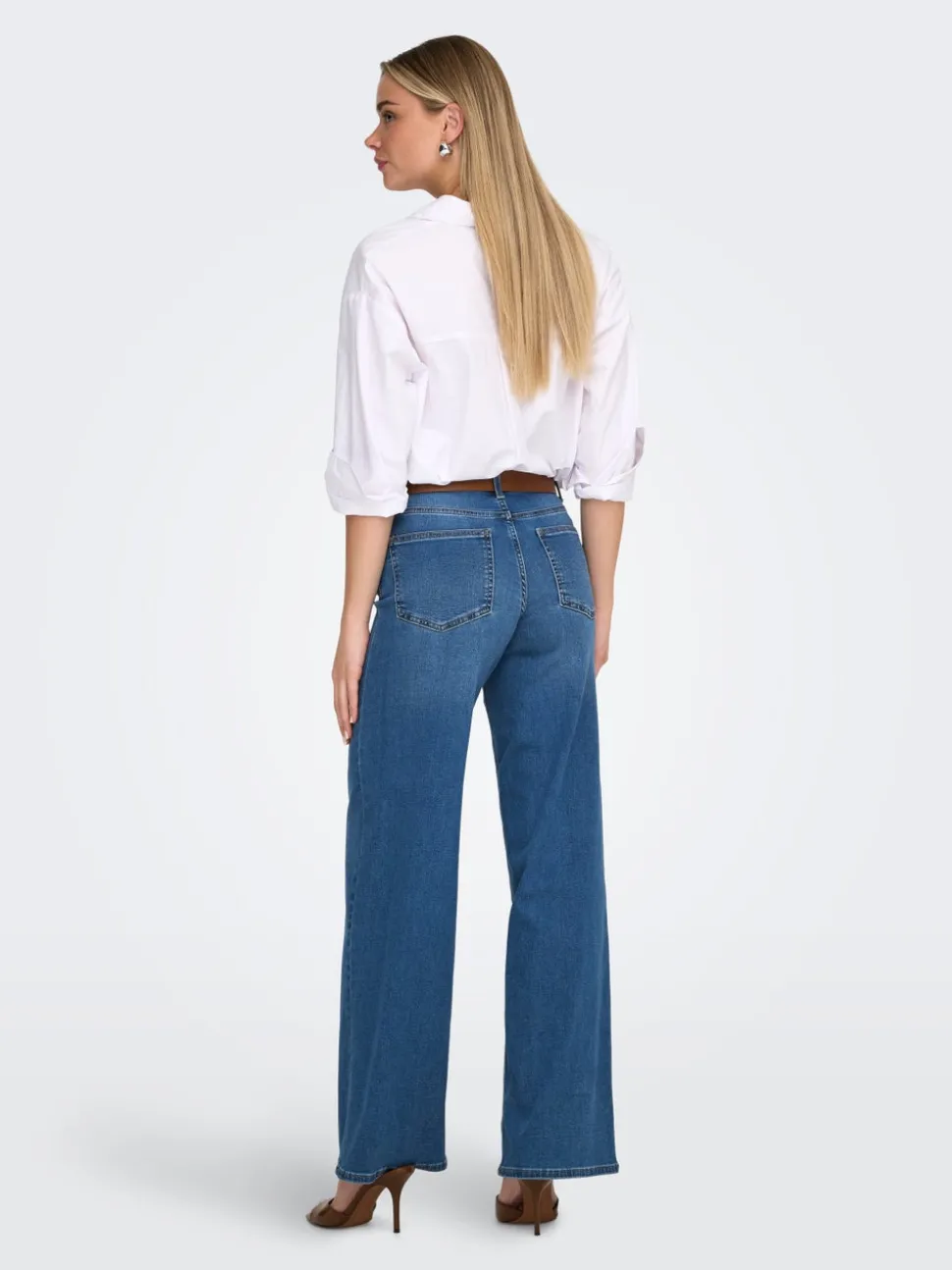 ONLMADISON Hög midja Vida ben Jeans