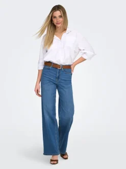 ONLMADISON Hög midja Vida ben Jeans