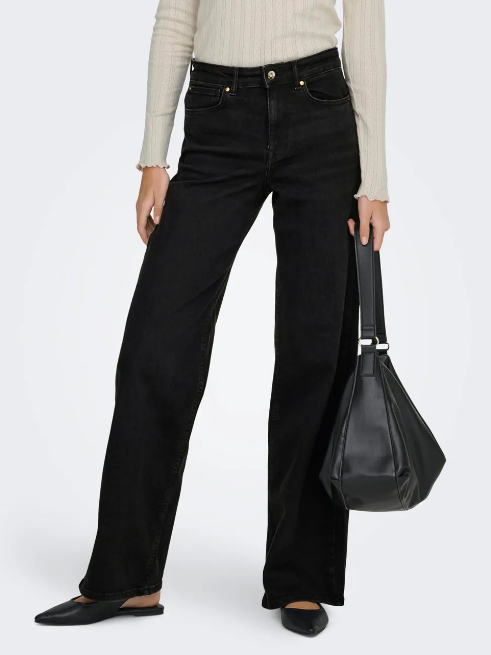 ONLMADISON Hög midja Vida ben Jeans