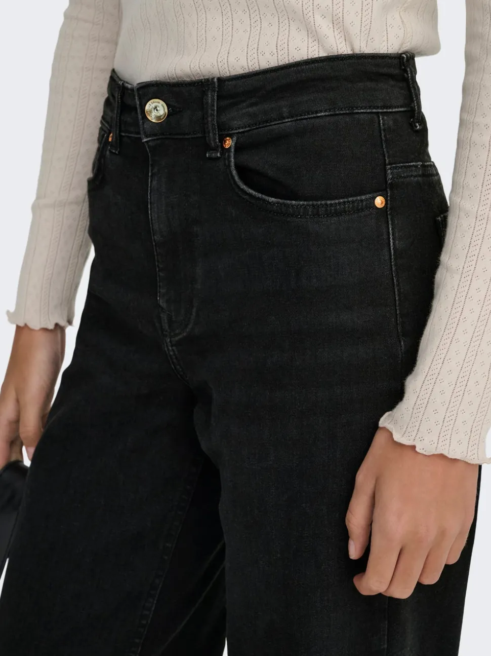 ONLMADISON Hög midja Vida ben Jeans
