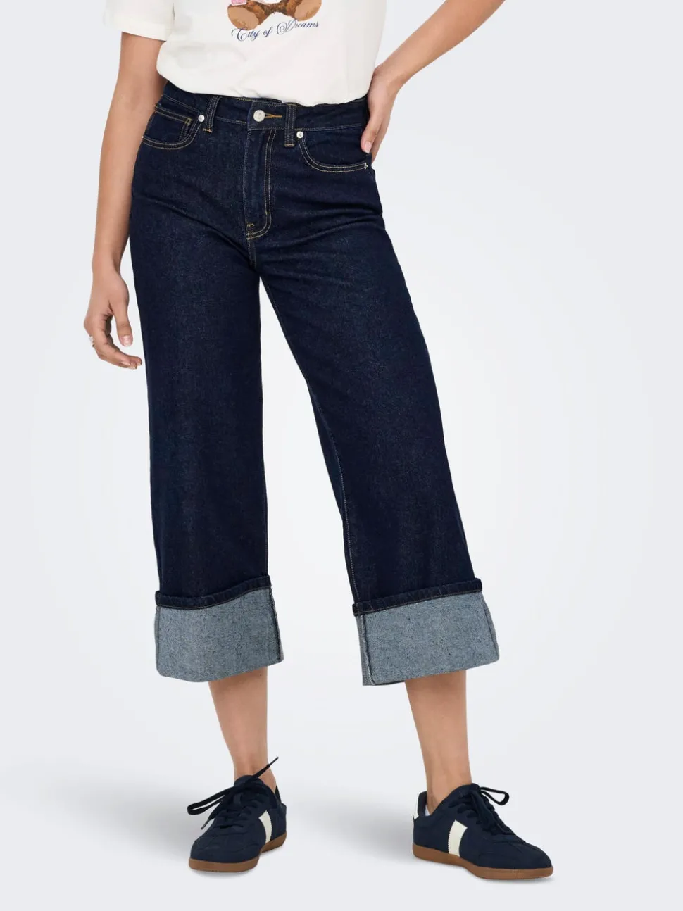 ONLMADISON Hög midja Vida ben Jeans