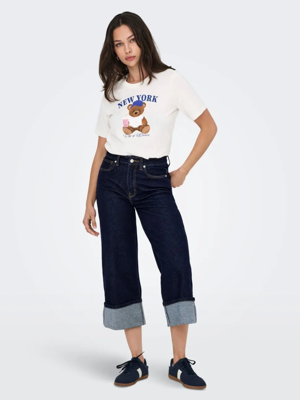 ONLMADISON Hög midja Vida ben Jeans