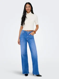 ONLMADISON Hög midja Vida ben Jeans