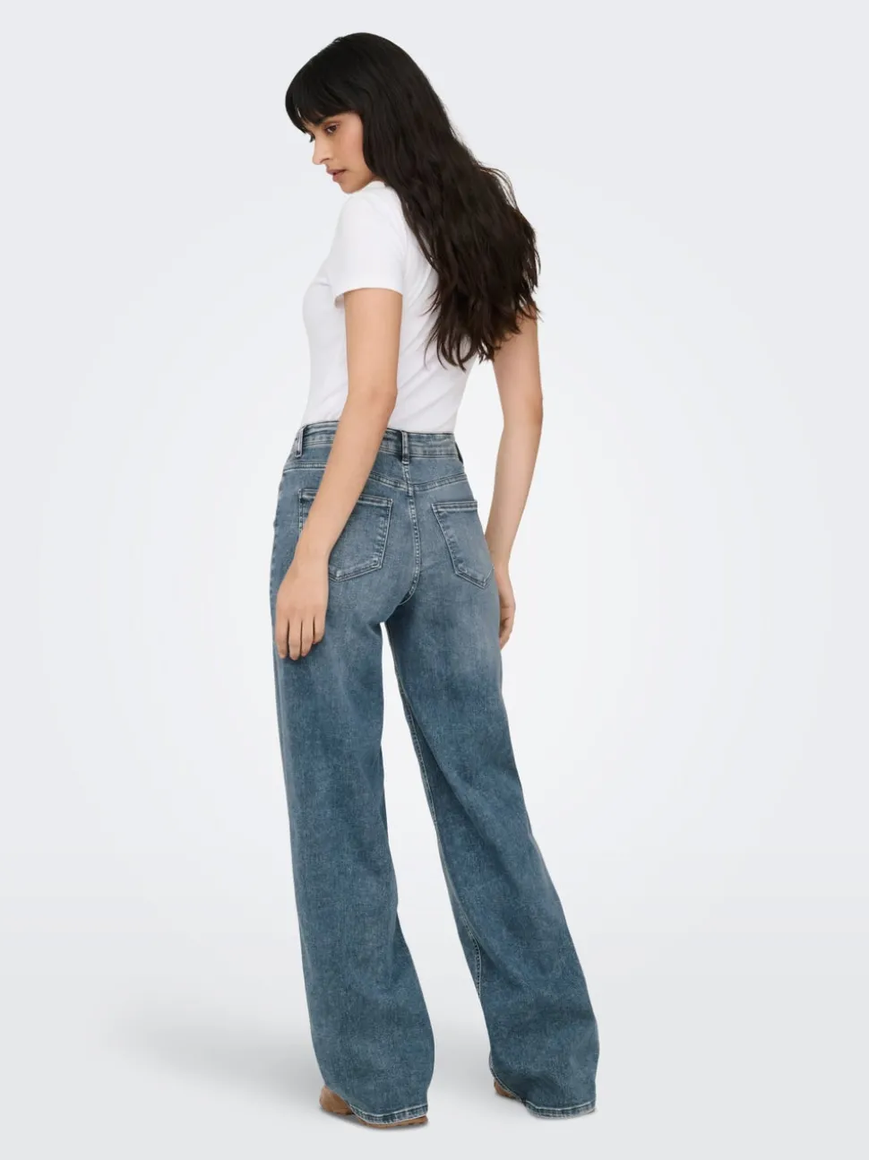 ONLMADISON Hög midja Vida ben Jeans