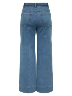 ONLMADISON Hög midja Vida ben Beskuren Jeans