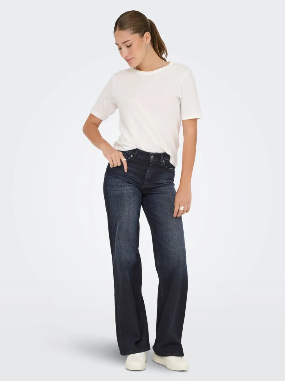 ONLMADISON Hög midja Vida ben Jeans