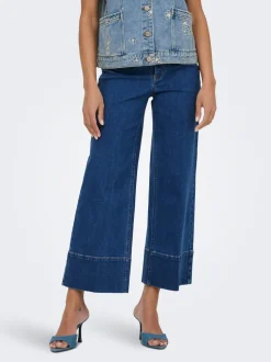 ONLMADISON Hög midja Vida ben Beskuren Jeans