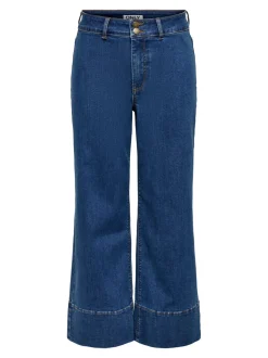 ONLMADISON Hög midja Vida ben Beskuren Jeans