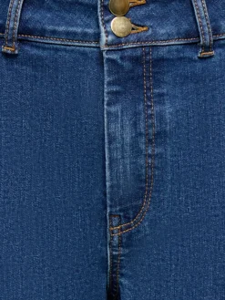 ONLMADISON Hög midja Vida ben Beskuren Jeans