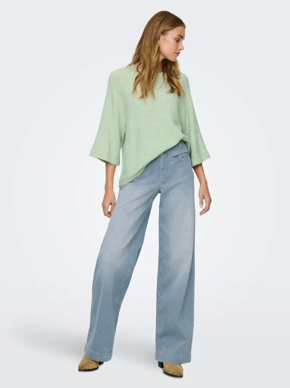 ONLMADISON Hög midja Vida ben Jeans