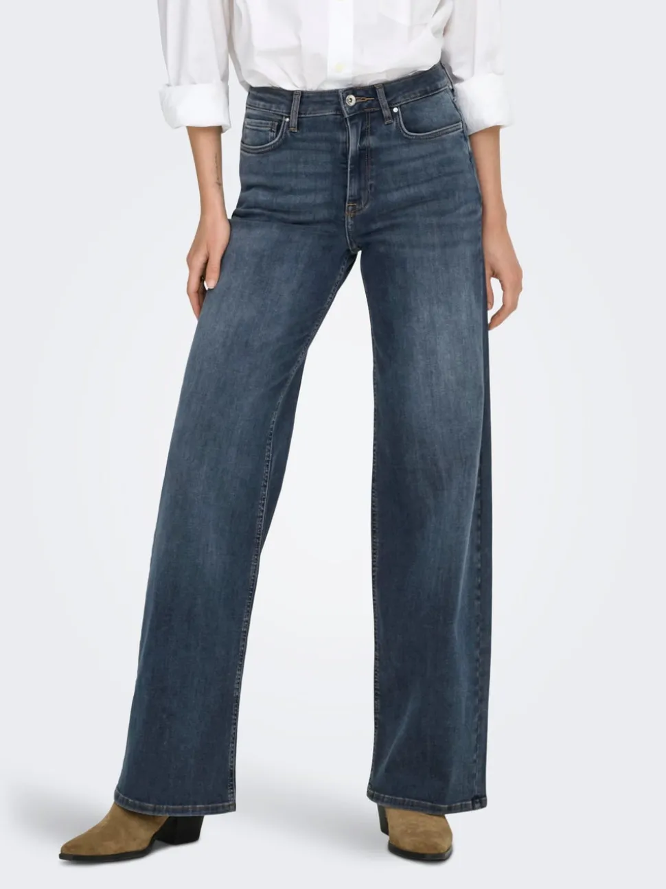 ONLMADISON Hög midja Vida ben Jeans