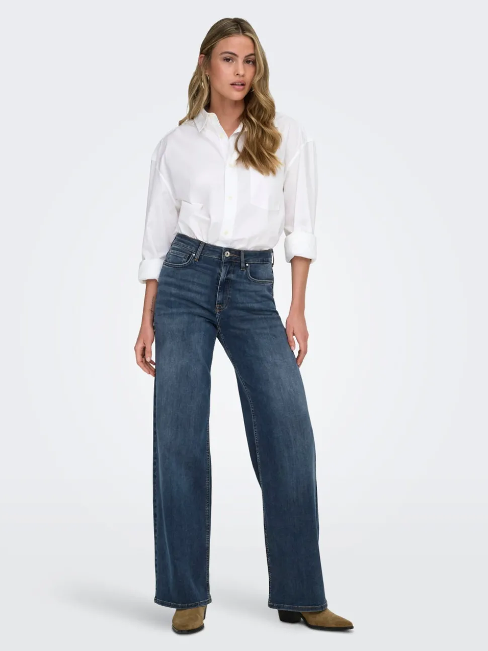 ONLMADISON Hög midja Vida ben Jeans