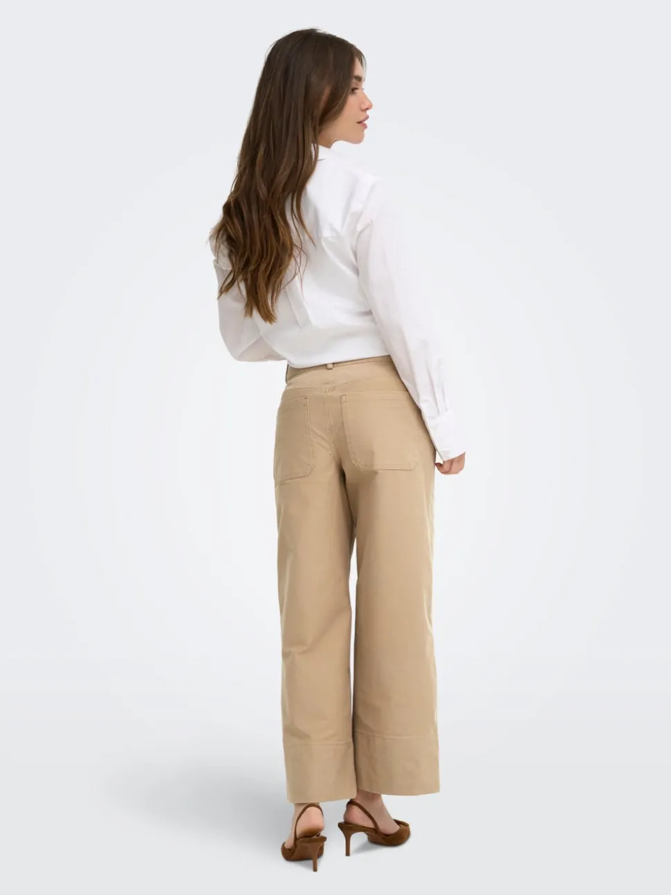 ONLMADISON-CLAIR Cropped Fit Byxor