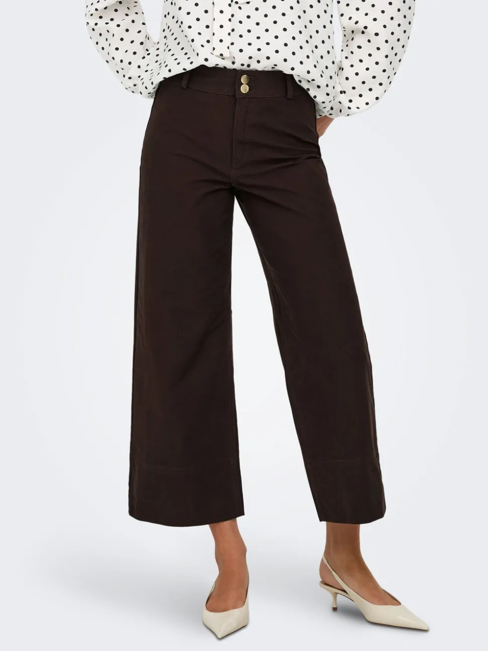 ONLMADISON-CLAIR Cropped Fit Byxor