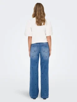 ONLMADISON-ROYAL Hög midja Vida ben Jeans