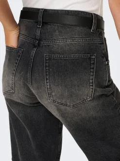 ONLMATE Medelhög midja Baggy Fit Denimshorts
